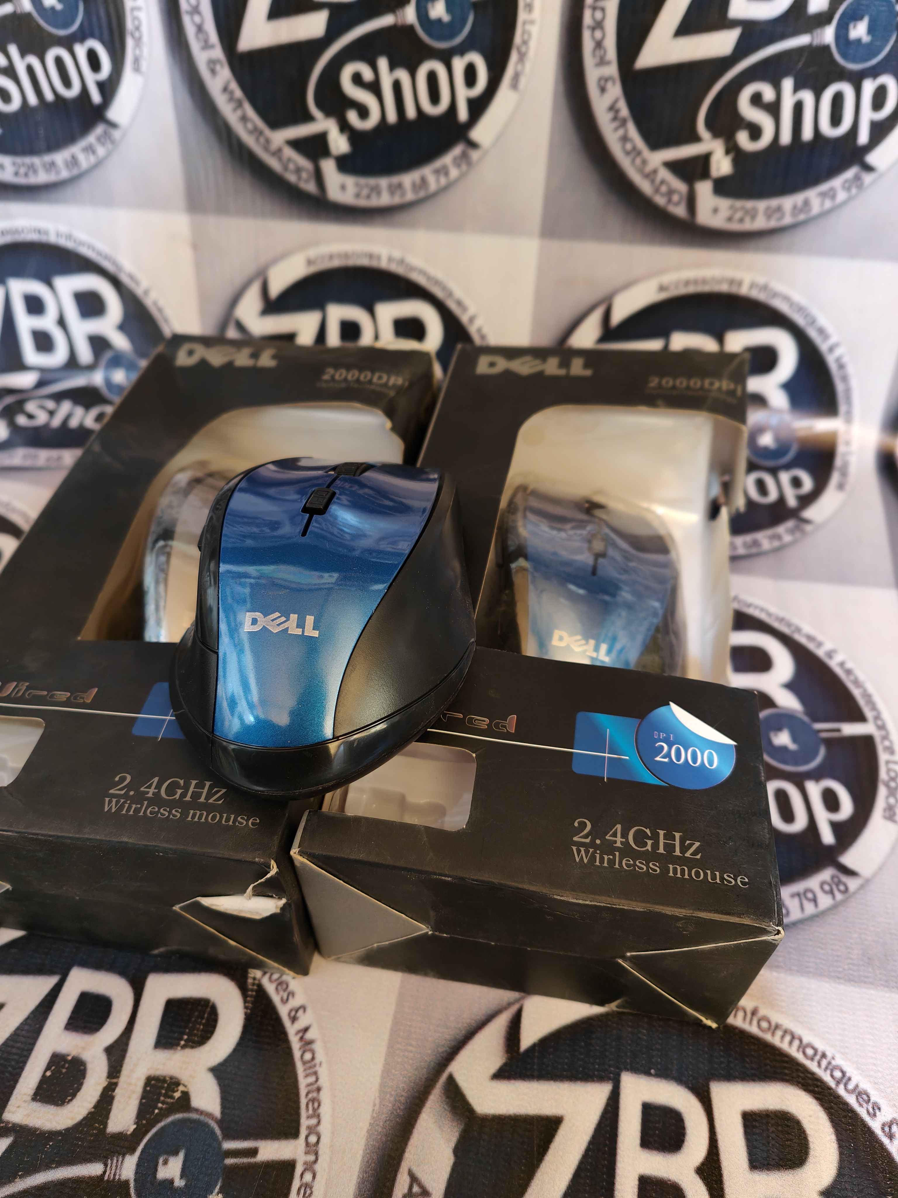 Souris Sans Fil DELL 2000DPI 2.4GHz